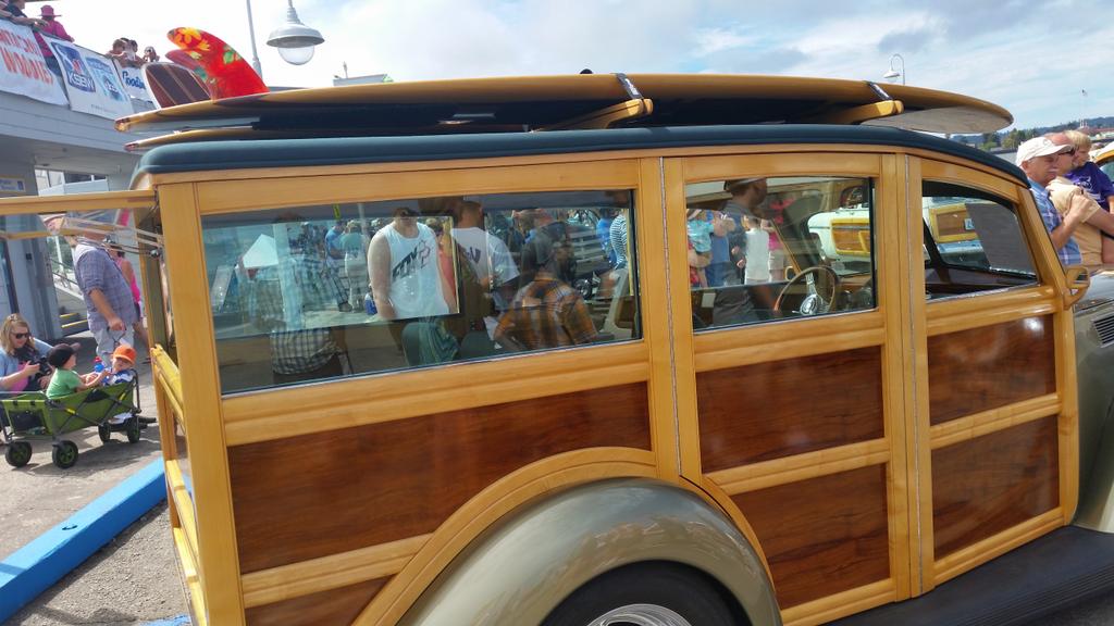CLASSIC WOODIES COME OUT FOR BIGGEST ANNUAL AT WORLD’S TOP SEASIDE PARK